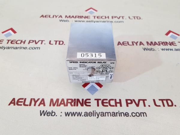 Shinko Speed Indicator Relay 707Rpm