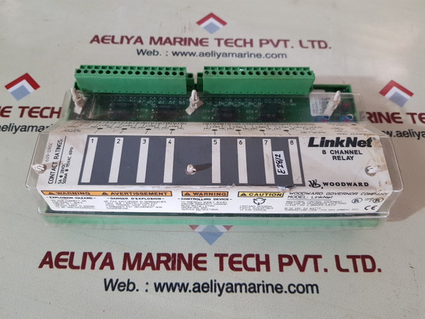 Woodward 9905-973 rev.k 8 channel relay
