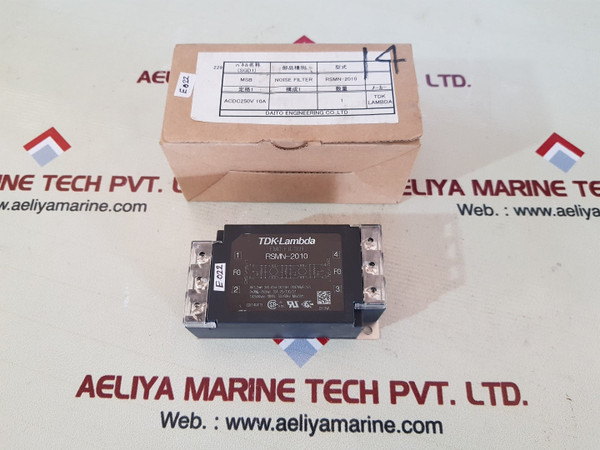 Tdk-lambda Rsmn-2010 Emc Filter