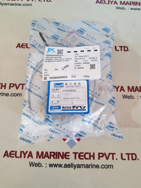 Daihen otc ct-0702 torch body kit h1059b00 - New