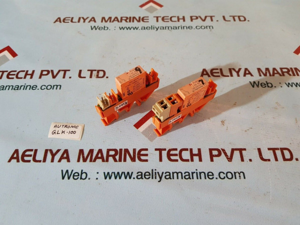 Lot Of 4X Weidmuller 110022 Rs30 Relay Module 24V - Used