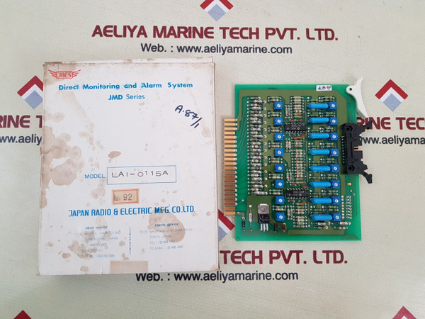 Jrcs lai-0 115a direct monitoring and alarm system - New