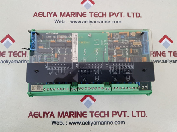 Stn atlas aem 402 analog input module 962.004.200 - Used
