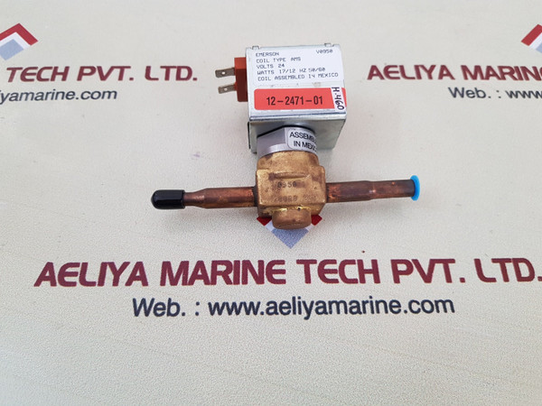 Emerson 12-2471-01 hot gas valve with coil