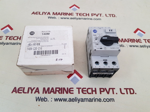 Allen-bradley 140m-c2e-c16 ser.c circuit breaker