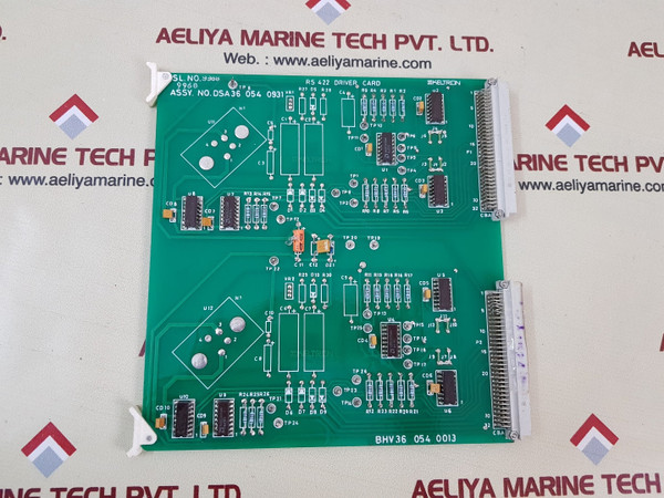 Keltron rs 422 driver card dsa 36 054 0931