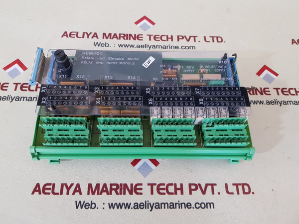 Stn atlas/Lyngsoe marine rem 401 relay and input module 271.123 854/e