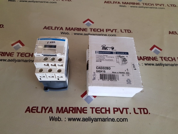 Telemecanique/square D cad32bd control relay 24v