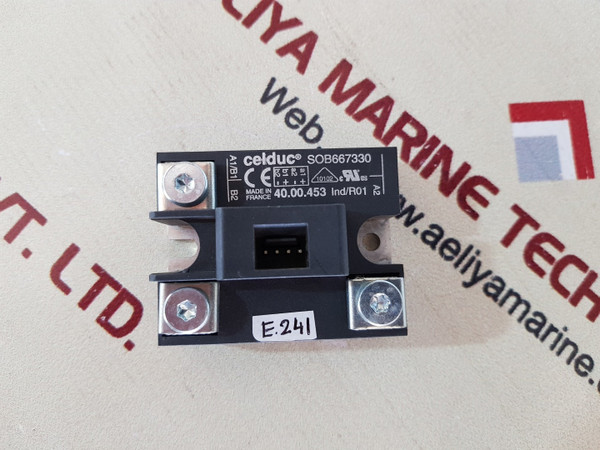 Celduc sob667330 solid state relay 40.00.453 ind/r01