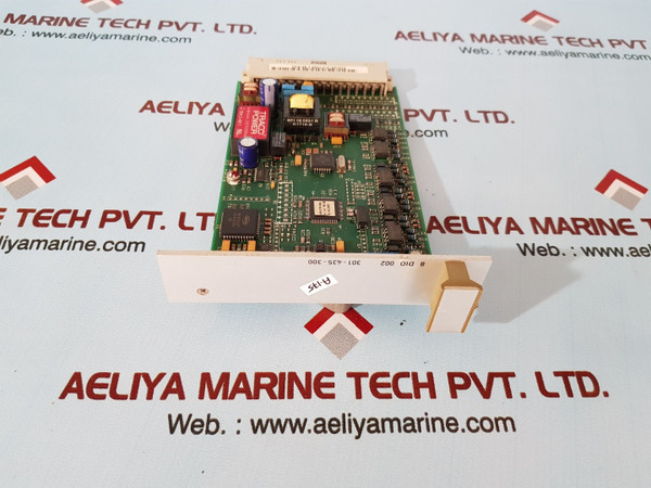 Industronic 8 dio 002 301-435-300 digital i/o board 301-435-370-a1