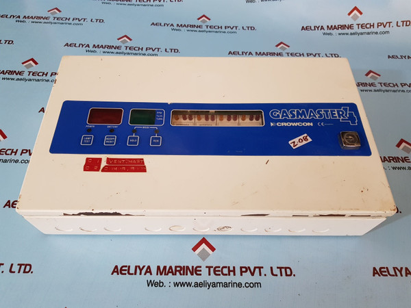 Crowcon gasmaster4 gas detection monitoring system 220v 50hz