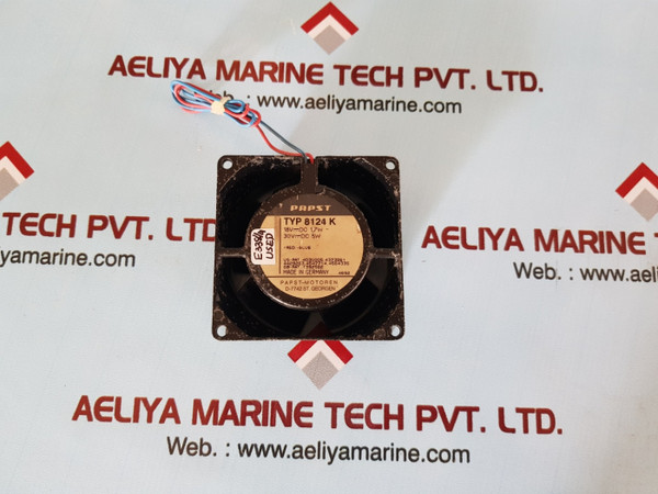 Papst 8124k fan 18v 1.7w 30v 5w - Used