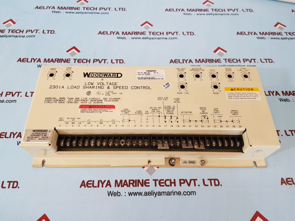Woodward 9905-020 2301a low voltage load sharing & speed control rev.R