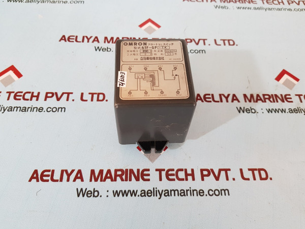 Omron 61f-gp-tk level switch