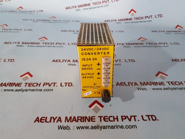 Wartsila nsd is 24.24 24 vdc/24 vdc converter