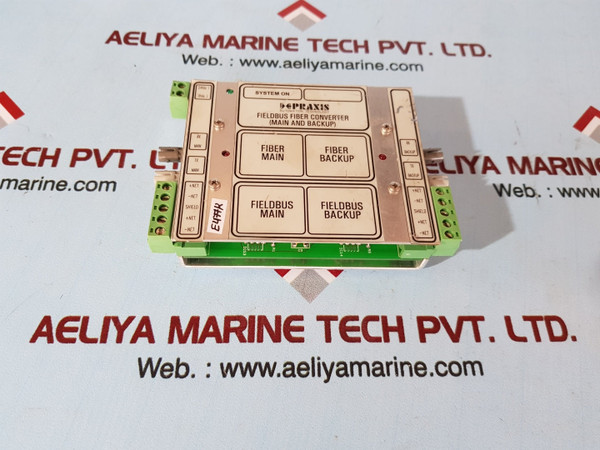 Praxis 98.6.040.701 Fieldbus fiber converter rev.b