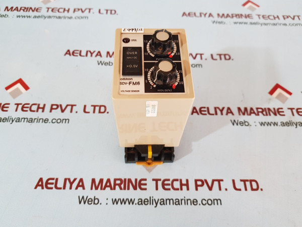 Omron sdv-fm6 voltage sensor 100/110v