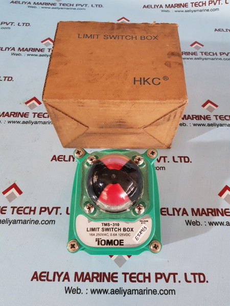 Tomoe tms-310 limit switch box 16a 250vac 0.6a 125vdc