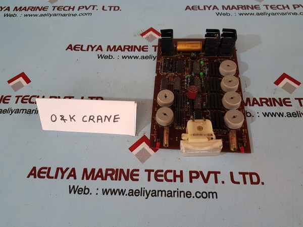 O&K Crane Is 83..01.1 Pcb Card