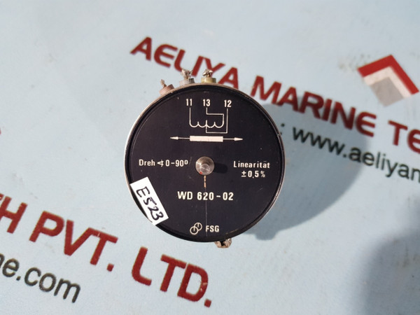 Fsg wd 620-02 rotary potentiometer - Used