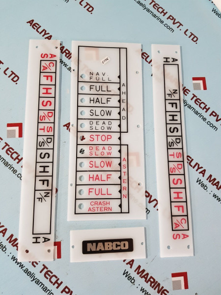 Nabco main engine telegraph (dial)