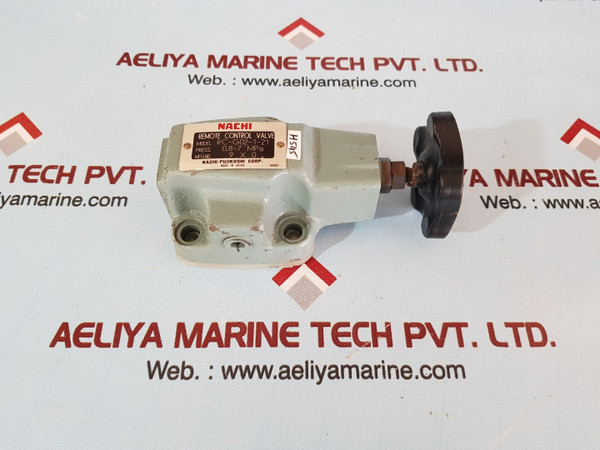 Nachi rc-g02-1-21 remote control valve
