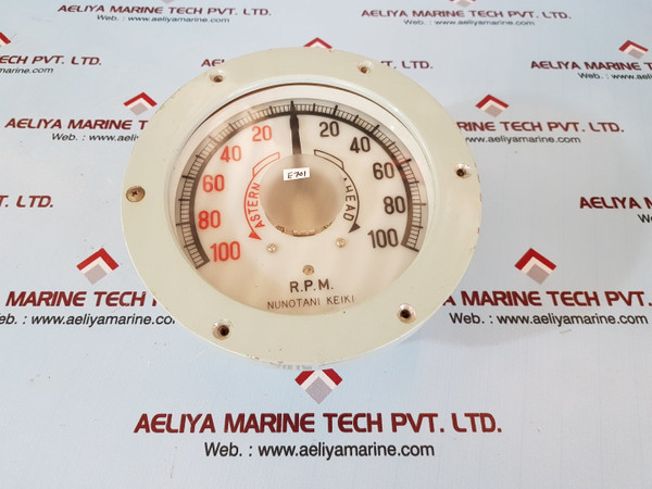 Nunotani keiki fe 150sk electric propeller shaft revolution indicator