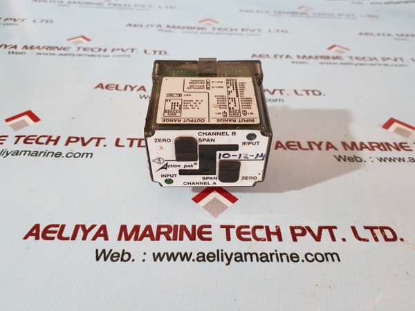Action pak mdl 4390-0000-1 relay - Used