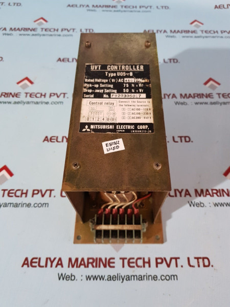 Mitsubishi u05-b uvt controller 450v 50/60hz