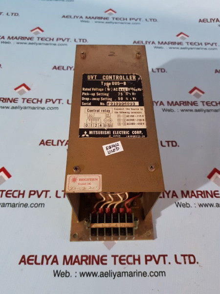 Mitsubishi u05-b uvt controller 445v 50/60hz