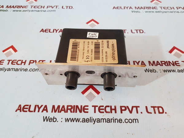 Weishaupt w-zg 02 ingnition unit transformer 603203