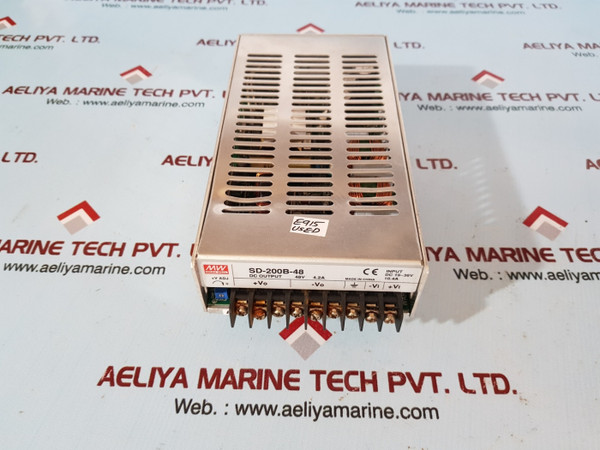 Mean well sd-200b-48 dc/dc power supply - Used