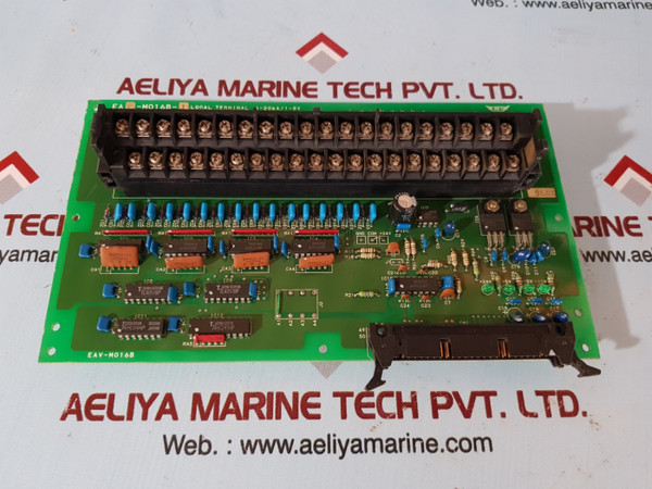 Jrcs Eav-m016B Local Terminal Pcb Card  - Used