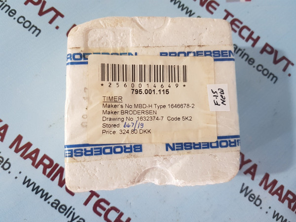 Brodersen unic xi electronic timer