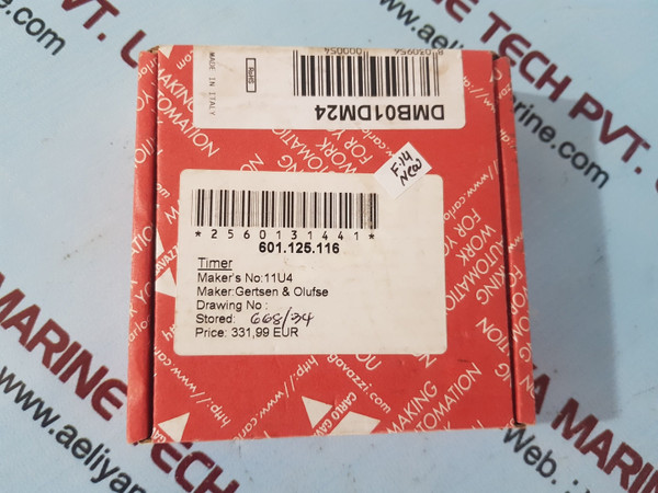 Carlo Gavazzi Dmb01Dm24 Multifunction Timer 24-240 Vac/Dc 50-60Hz 8A 250Vac