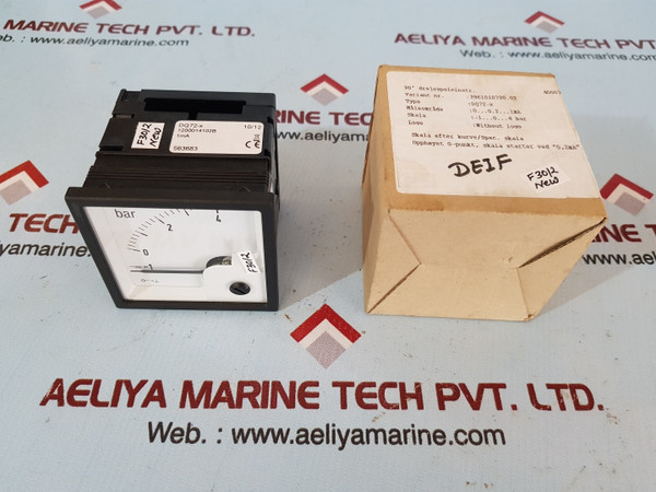 Deif dq72-x meter 1 to 4bar 