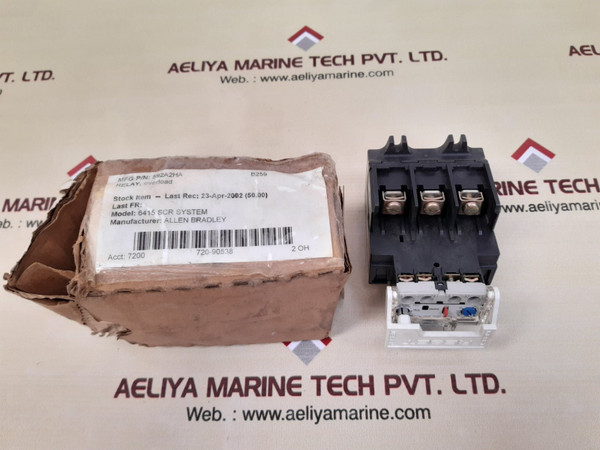 Allen-bradley 592-a2ha ser.a overload relay