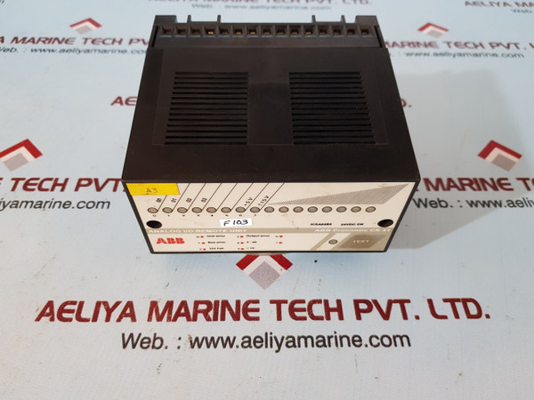 Abb procontic cs31 icsa04b5 analog i/o remote unit 24vdc 5w