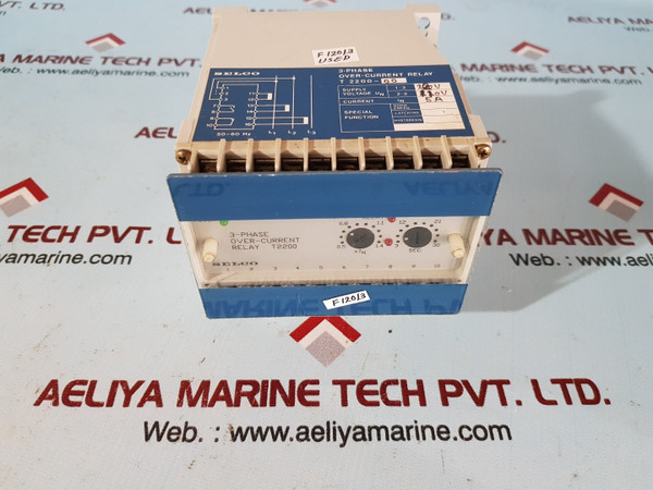 Selco t2200-00 3-phase over-current relay