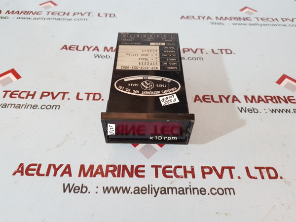 Watanabe Wdp-40Cr-5Dn-99Hz Digital Scaling Meter