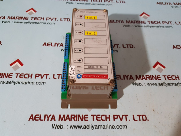 Kt electric ktga-6p-4k group annunciator - Used
