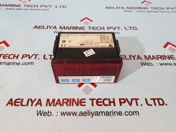 Carlo gavazzi ldi35 av0.3.0.xx.ix digital panel meter