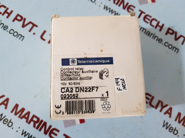 Telemecanique Ca2 Dn22F7 Control Relay 110V 50/60Hz - New