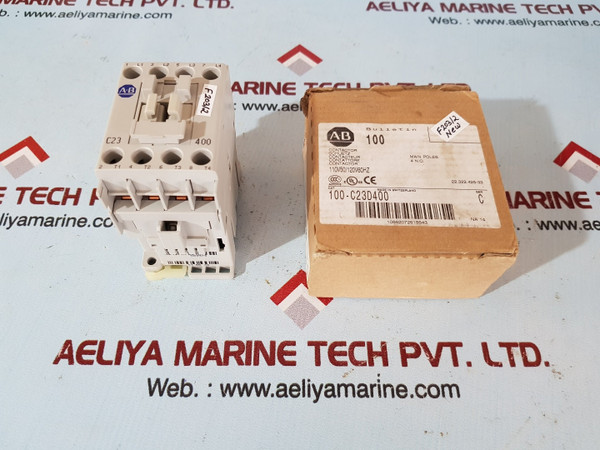 Allen-bradley 100-c23d400 contactor ser C
