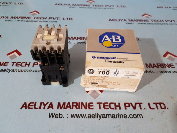 Allen-bradley 700-f400A1 Control Relay 120V-60Hz - New