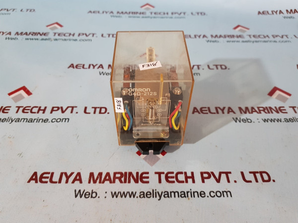 Omron G4Q-212S Ratchet Relay 200Vac 50Hz