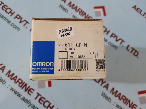 Omron 61f-gp-n floatless level switch 100vac