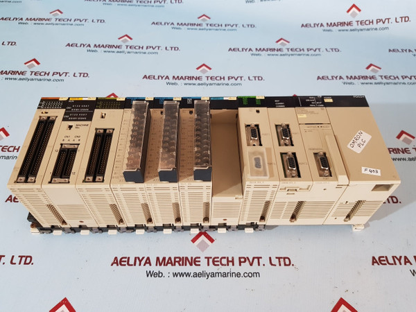 Omron cs1g-cpu44h,id291,od215,od261,ad081-v1,da08v,sp001,scu21-v1,pd024  rack