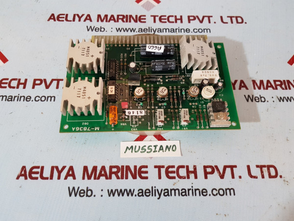 Musasino m-7836a pcb card  - Used