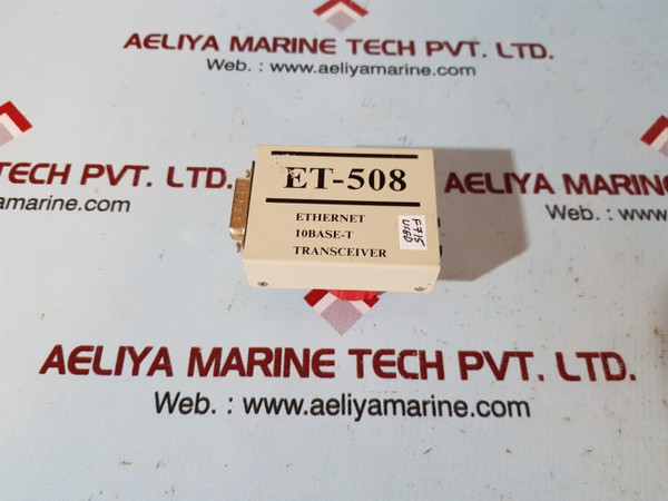 Ethernet 10base-t transceiver et-508 - Used